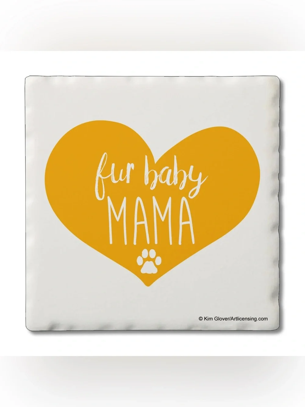 Thirstystone Fur Baby Mama Coaster